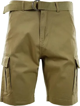 ChoiceApparel Mens Cargo Shorts with Belt